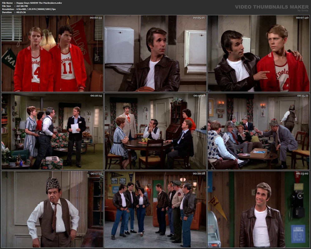 Happy Days S04E09 The Muckrakers.mkv