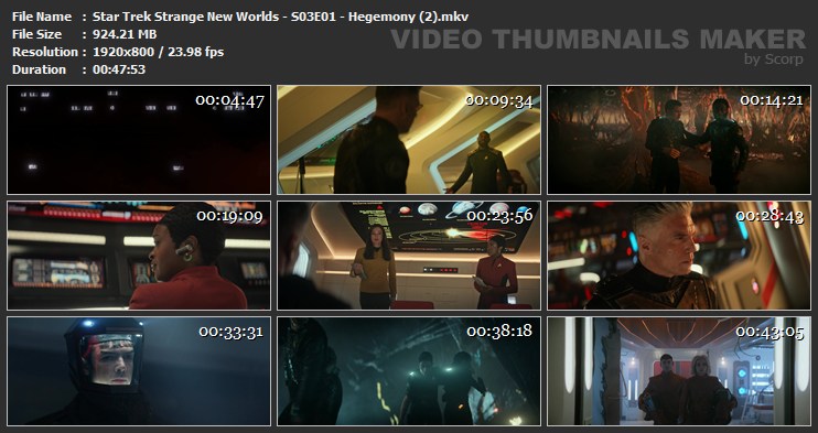 Star Trek Strange New Worlds S03E01 Hegemony 2 mkv