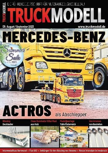 Cover: Truckmodell Modellbaumagazin No 05 2023