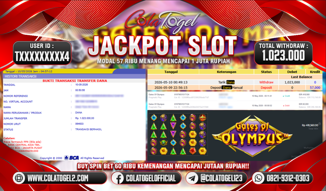 JACKPOT SLOT GACOR!!