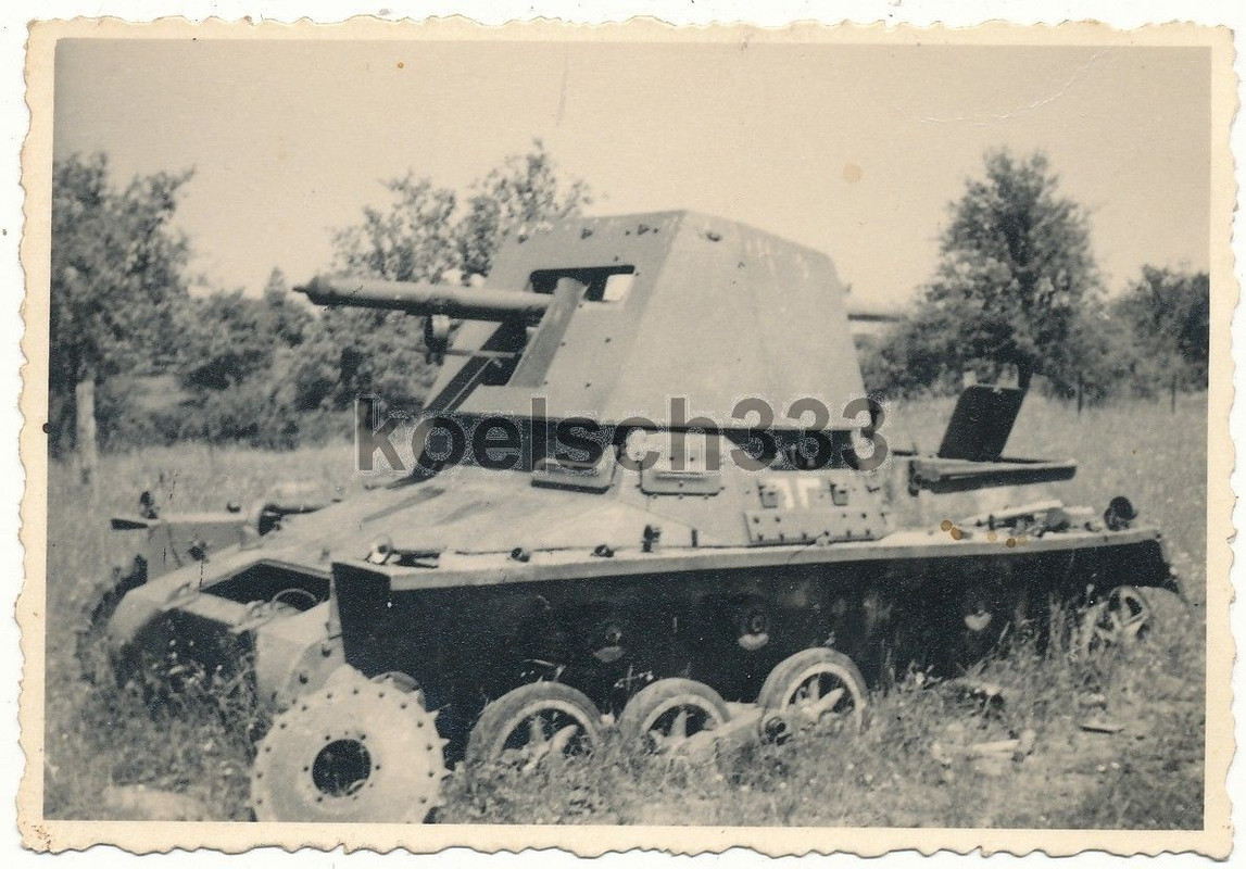 Jagdpanzer I Panzerjäger Selbstfahrlafette Panze