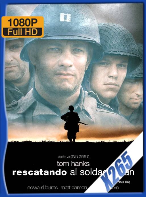 Rescatando al soldado Ryan (1998) BDRip 1080p x265 Latino [GoogleDrive]