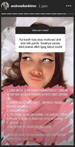 tips dan motivasi ala Andrea Dian