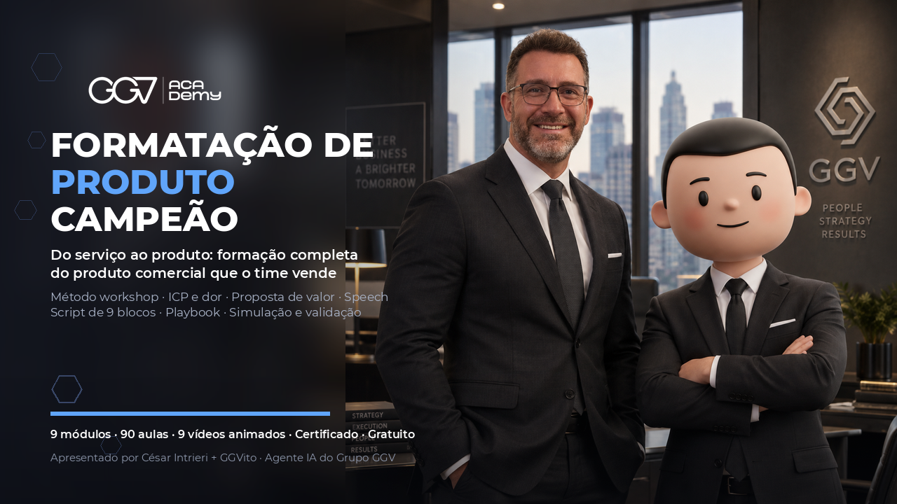 Treinamento: Formatação de Produto Campeão