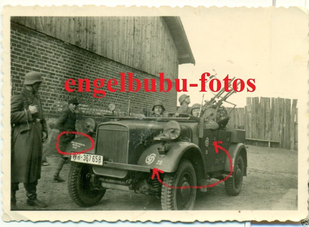 STURMGESCHÜTZ-BATTERIE 666 - WAPPEN - FAHRZEUG -