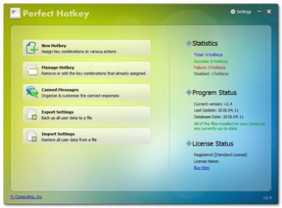 Perfect Hotkey 2.55 Multilingual