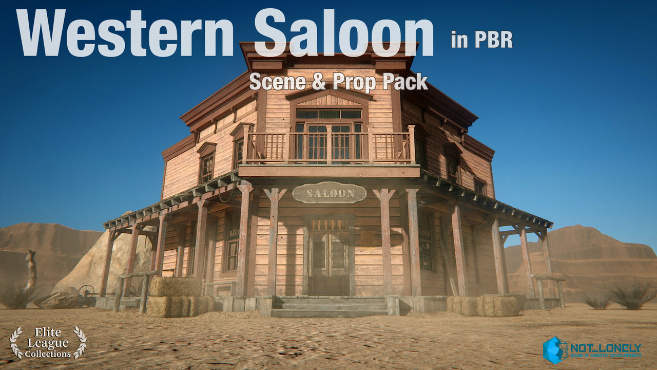 Western Saloon for iClone (repost)