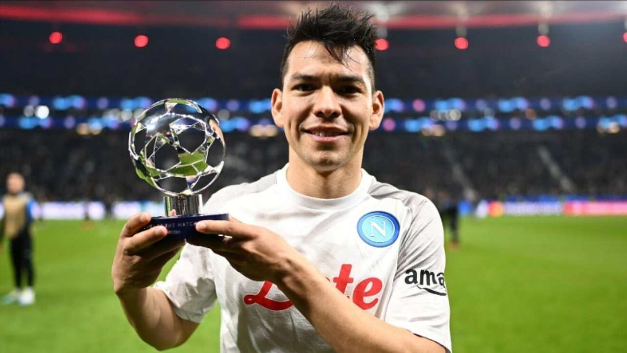 Chucky Lozano fue el MVP en la victoria del Napoli en Champions League