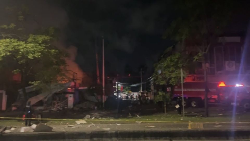 Terror en Día de Muertos: Durante la madrugada, explosión e incendio movilizan a las autoridades