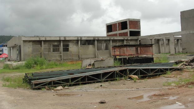 Obras no Ninho do Urubu