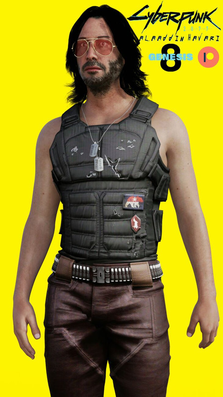 Cyberpunk 2077 Johnny Silverhand For Daz G8M