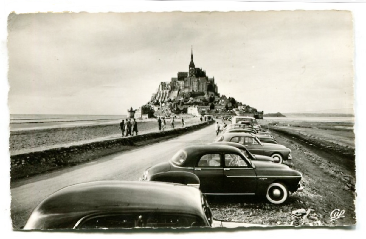 Carte post Mt St Michel