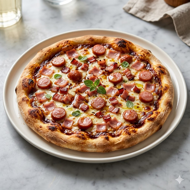 Pizza Vienesa (33 Cm.)