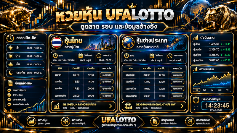 หวยหุ้น UFALOTTO