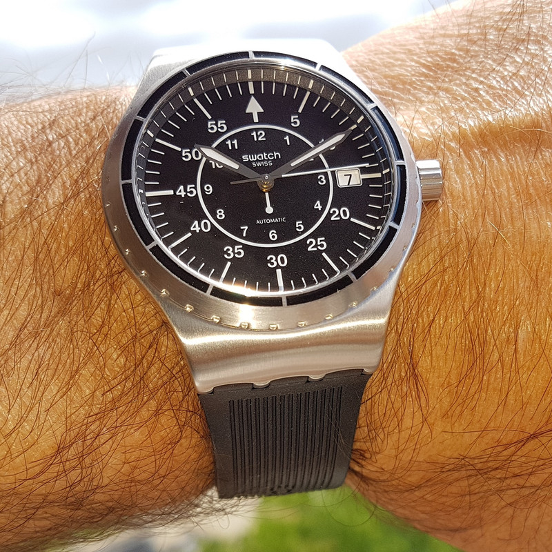 Swatch Sistem51 Irony Sistem Arrow (YIS403)(1)