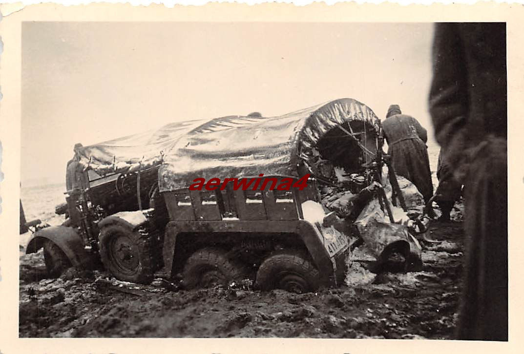 LKW Krupp - Protze bei Übung bei Lublin Polen