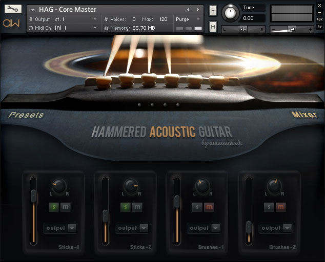 Audiowiesel Hammered Acoustic Guitar Full Bundle V1.5 (Kontakt) Audiowiesel Hammered Acoustic Guitar Full Bundle V1.5 (Kontakt)