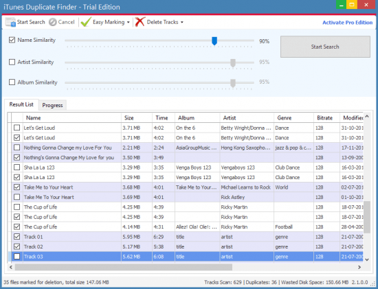 Ashisoft iTunes Duplicate Finder Pro 2.2.0