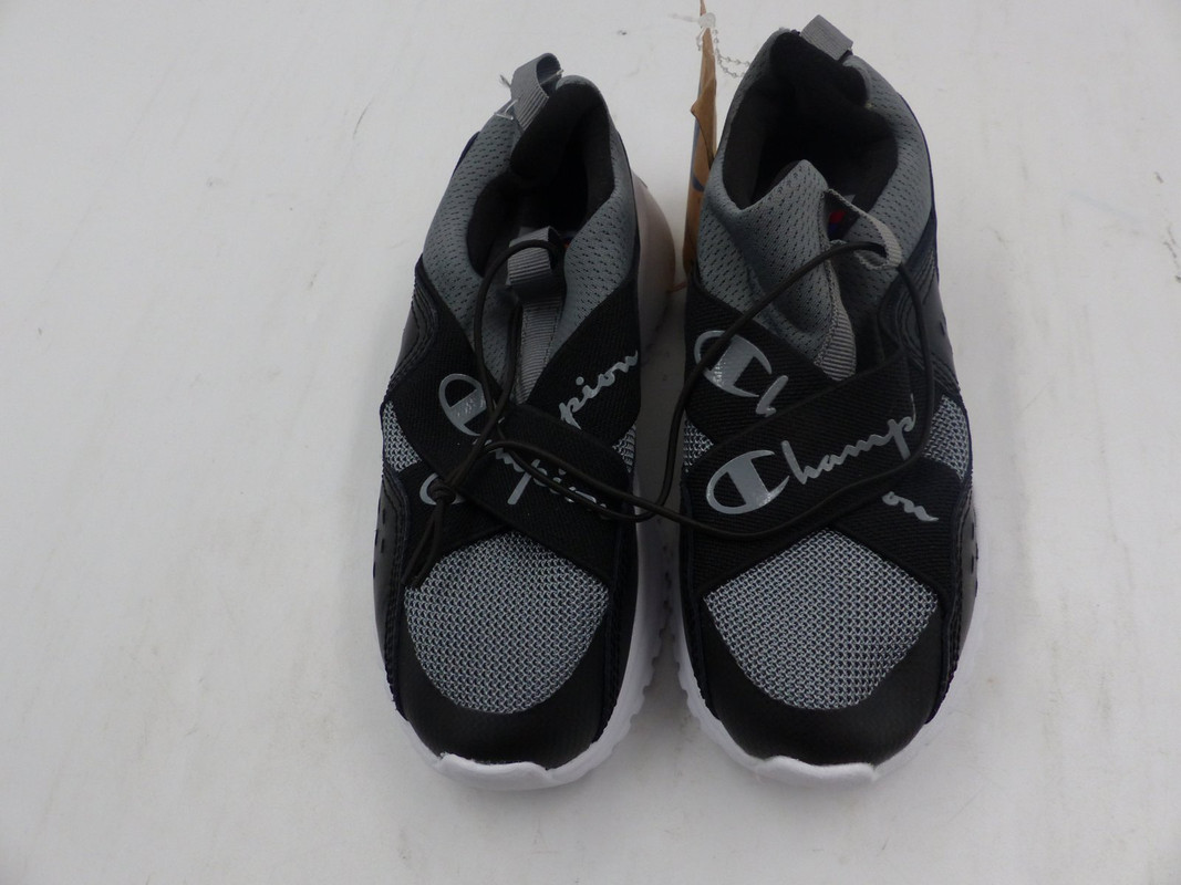 CHAMPION RF-R SLIP ON X KIDS RUNNING SHOE WITH BLACK STRAP DETAIL SIZE 11