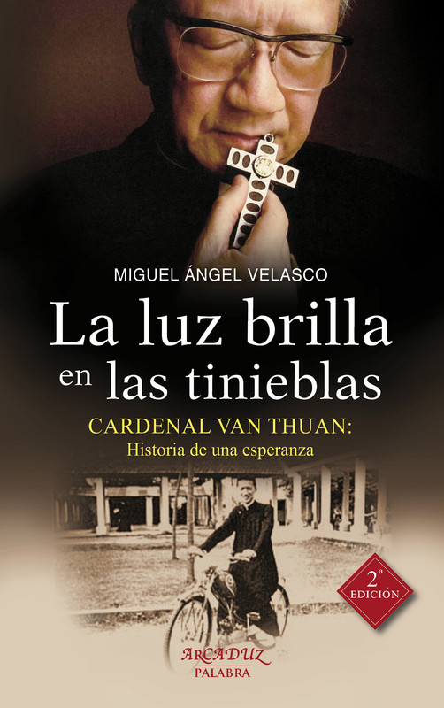 1545 - La luz brilla en las tinieblas. Cardenal Van Thuan Historia de una esperanza - Miguel Ángel Velasco (Audiolibro Voz NO Humana)