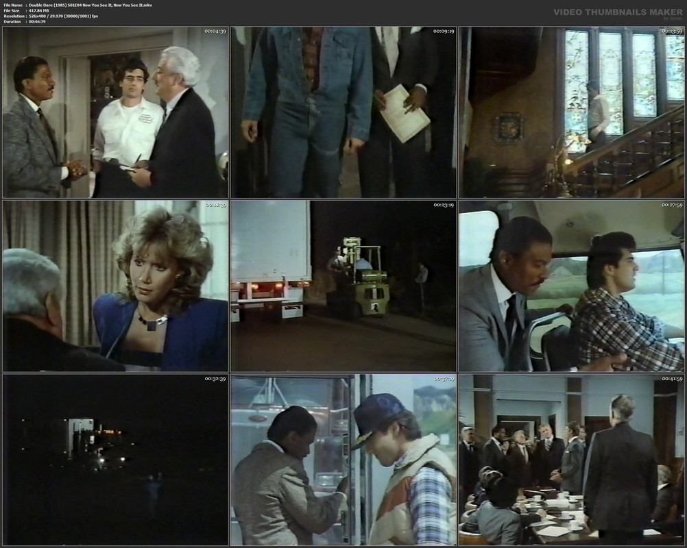 Double Dare (1985) S01E04 Now You See It, Now You See It.mkv