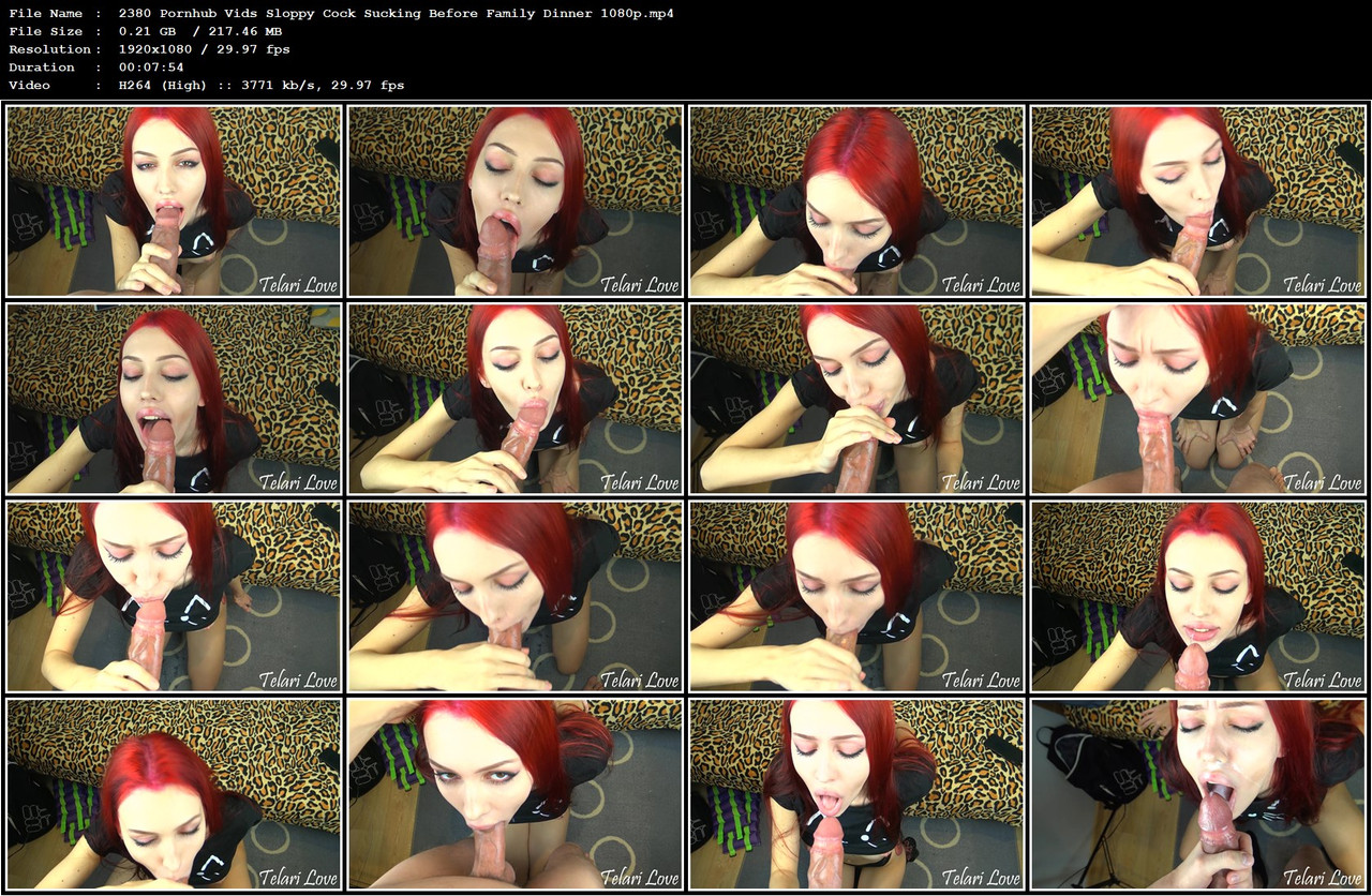 2380 Pornhub Vids Sloppy Cock Sucking Before Family Dinner 1080p mp4