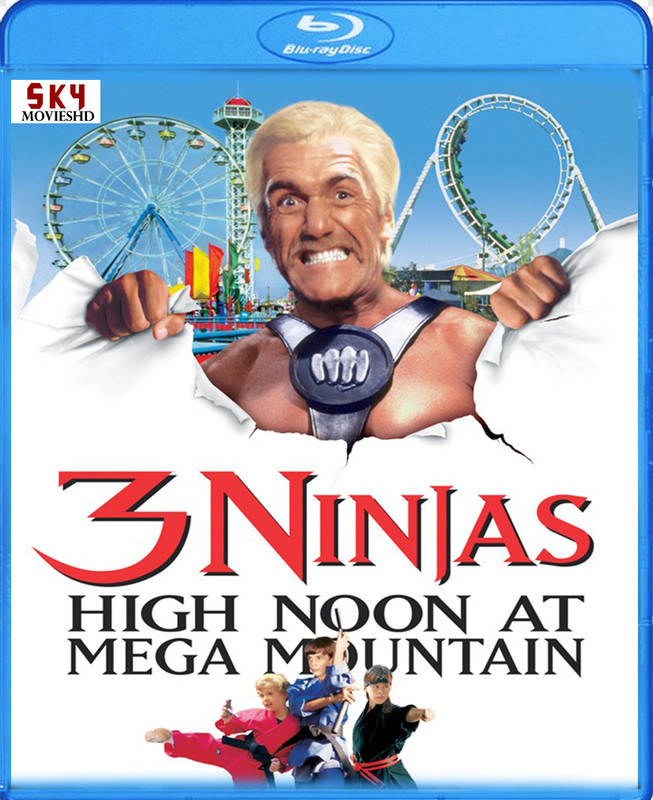  3 Ninjas: High Noon at Mega Mountain (1998) 480p BluRay ORG. [Dual Audio] [Hindi or English] x264 ESubs [300MB] Full Movie Download