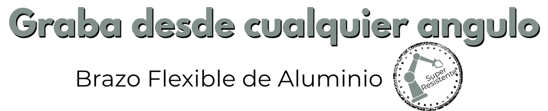 Graba desde cualquier ángulo