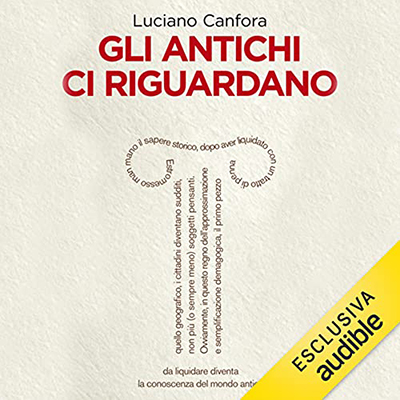 Luciano Canfora - Gli antichi ci riguardano (2021) (mp3 - 128 kbps)