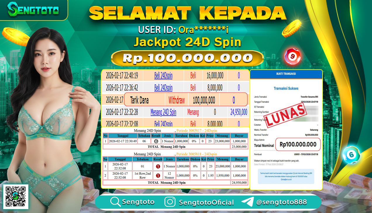 BUKTI PEMBAYARAN LIVEGAME 24D SPIN