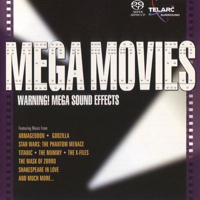 Erich Kunzel & Cincinnati Pops Orchestra - Mega Movies (2000) [2006, Remastered, Hi-Res SACD Rip]