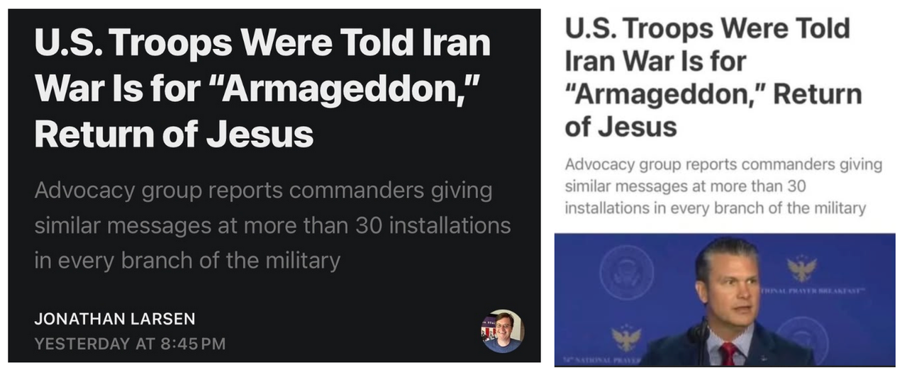 us evangelical madness 2