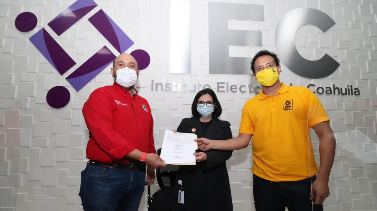 PRI, PAN y PRD en alianza por gobernatura de Coahuila en 2023