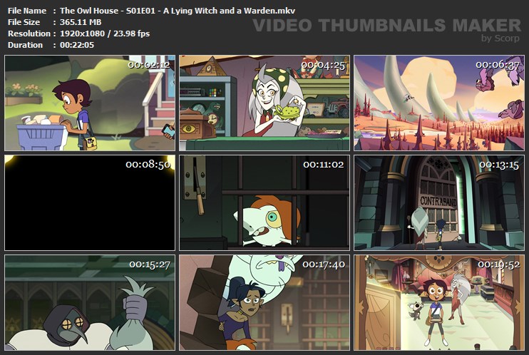 The Owl House - S01E01 - A Lying Witch and a Warden.mkv