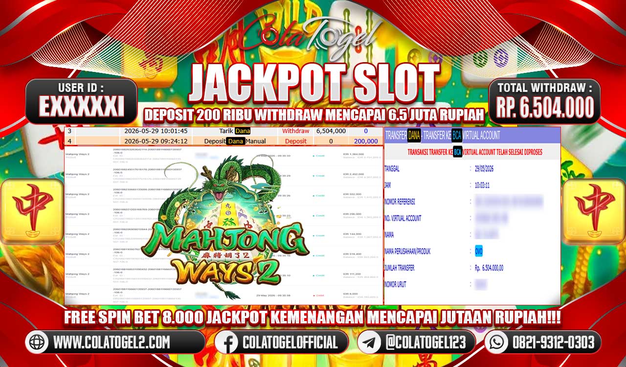 JACKPOT SLOT GACOR!!