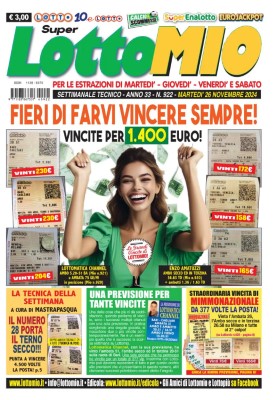 Lottomio di Martedì N.922 - 26 Novembre 2024
