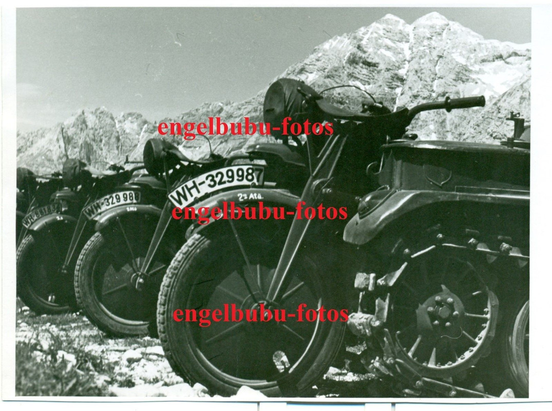 NSU-KETTENKRAD - GEBIRGE - GEBIRGSJÄGER