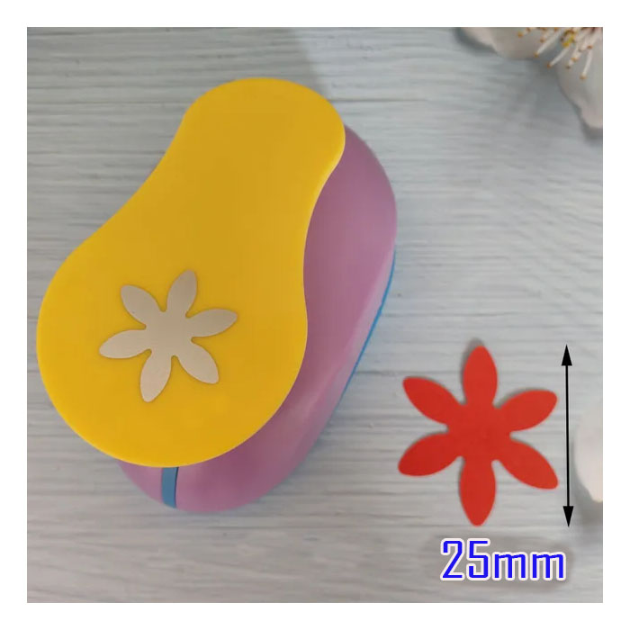 Perforadora de flores de 25mm troquel  de papel goma eva