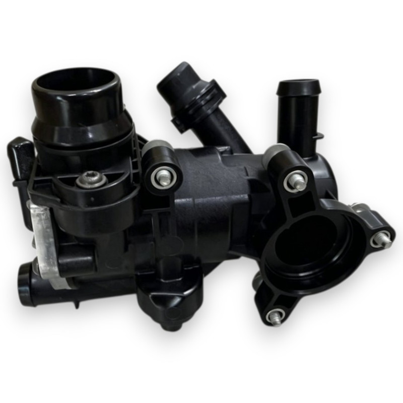 Mercedes Benz Engine Coolant Thermostat Housing for C-Class W205 E-Class W213 GLC X253 GLE W167 C200 C300 E350 (OE: 2642001501 / A2642001501 / 2642003901 / A2642003901)