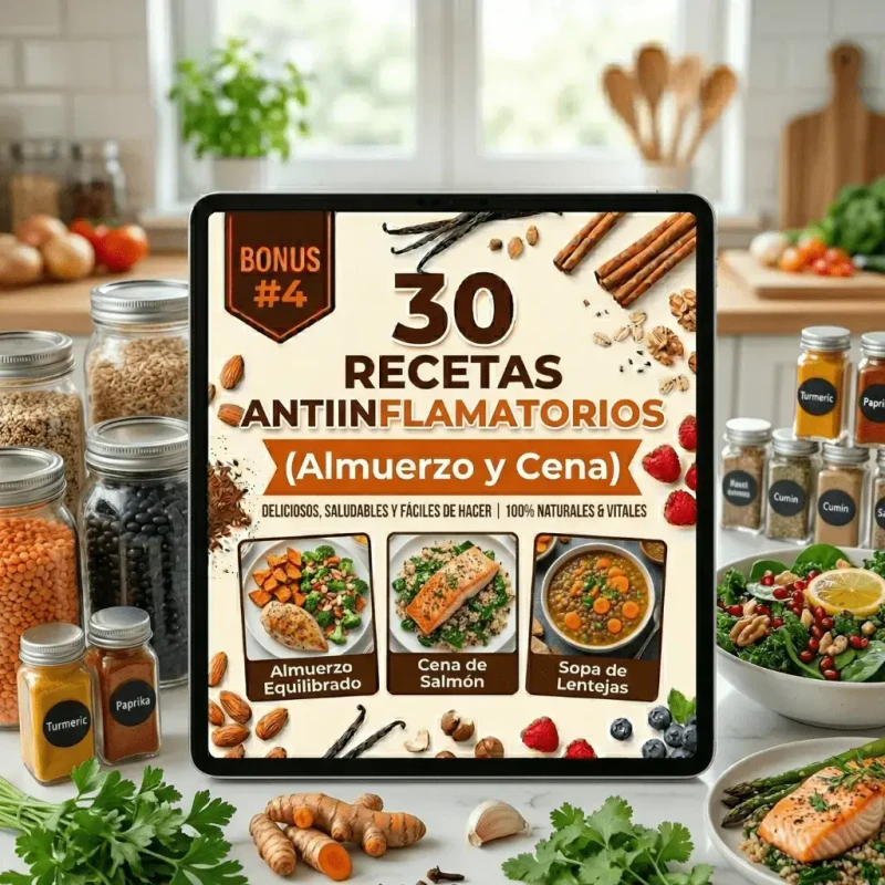 30 Recetas Antiinflamatorias