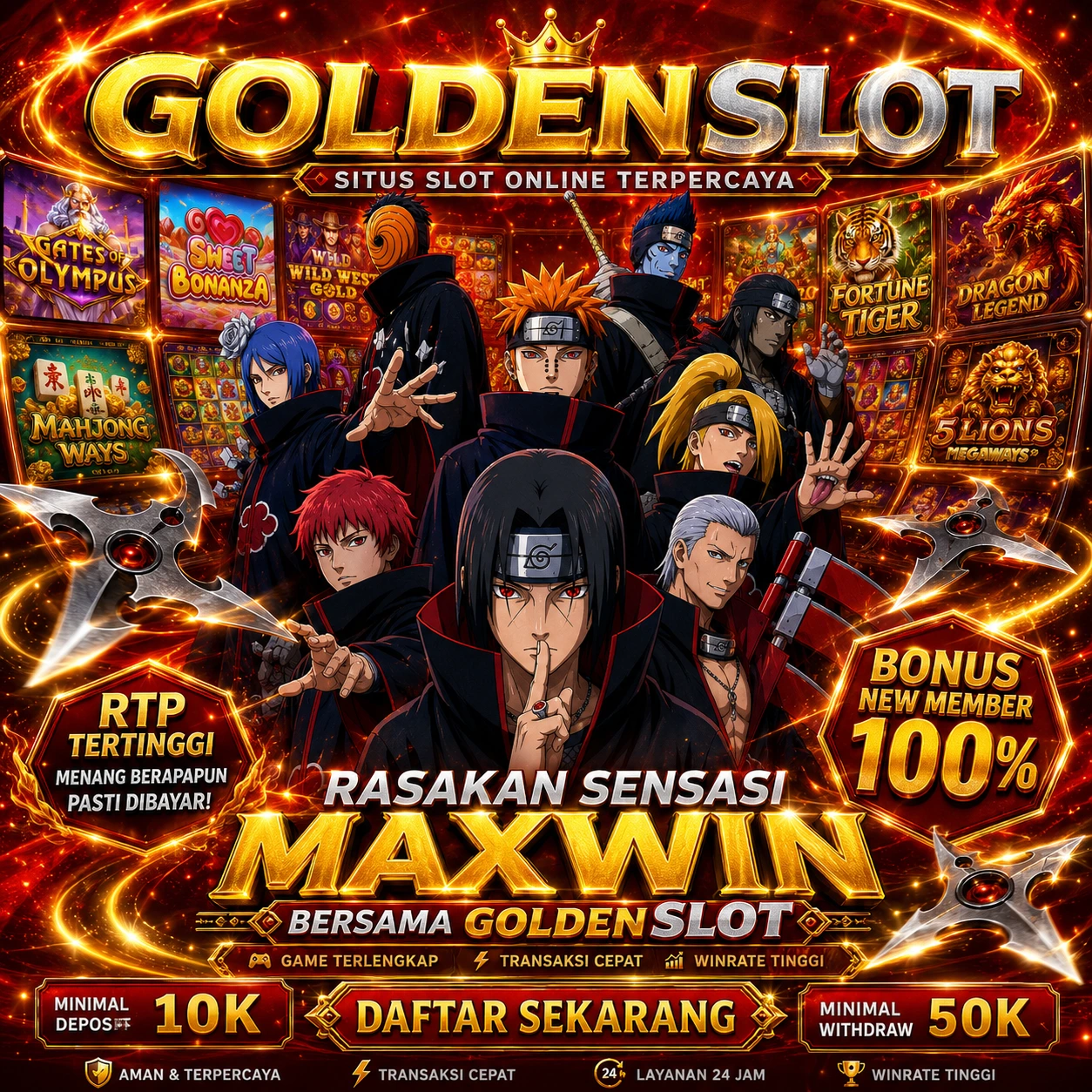 Banner GOLDENSLOT