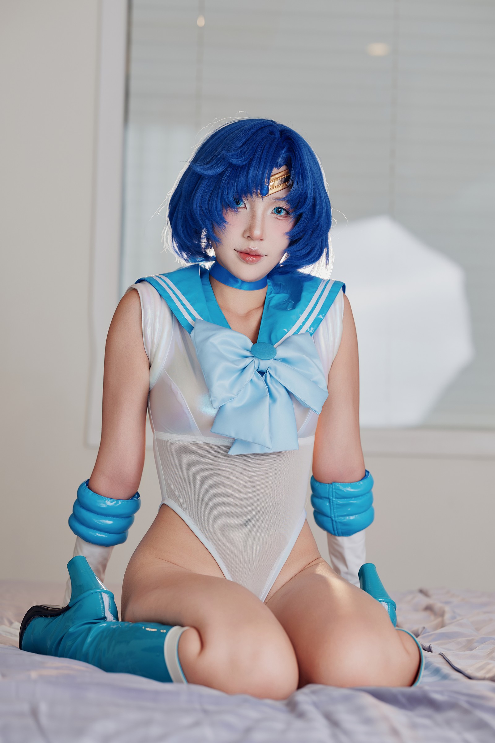 Puy Puy – Sailor Mercury 水手水星 Cosplay 写真（288P+10V-2.26GB）美少女战士插图3