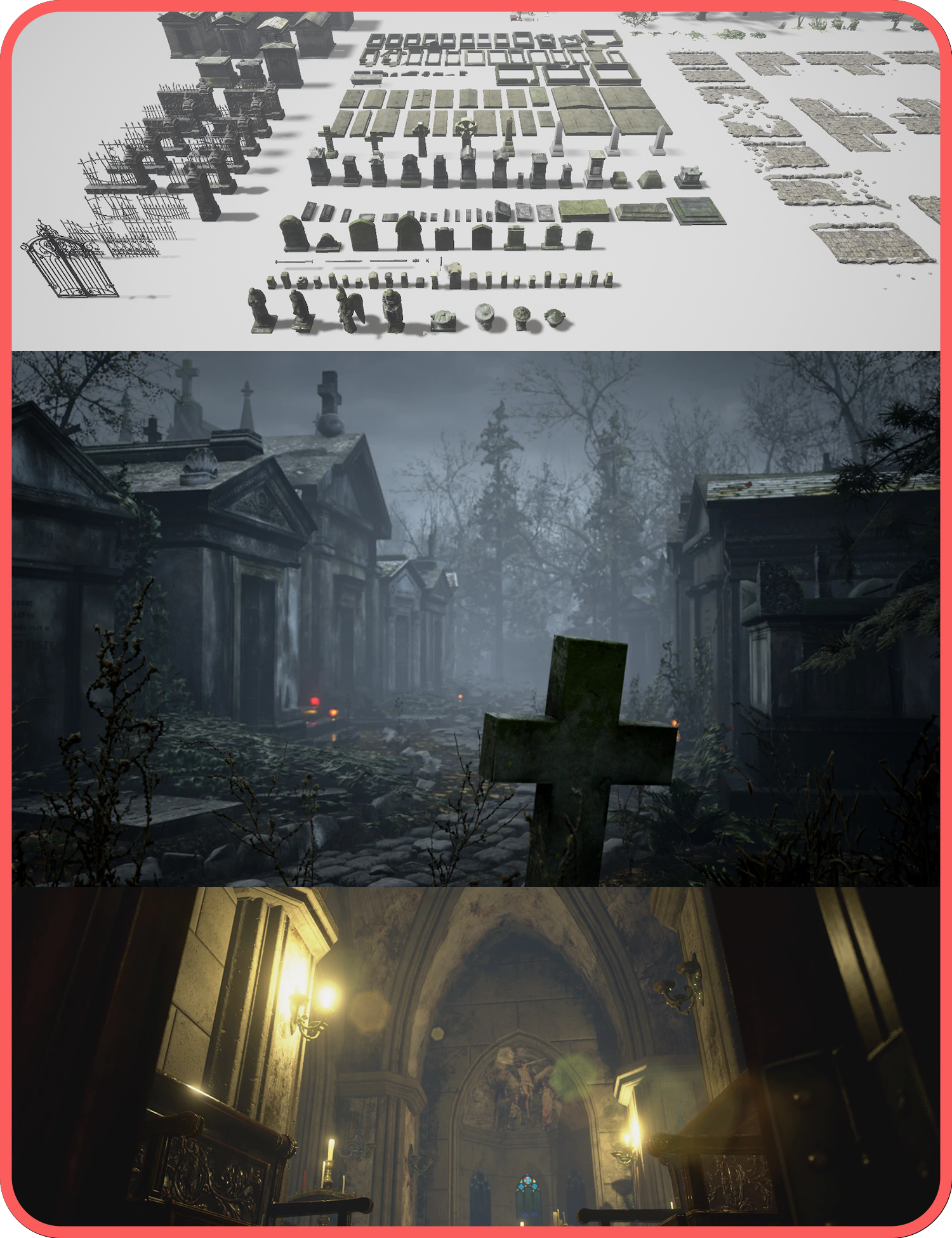 Cemetery Full Pack (Unreal Engine 4)