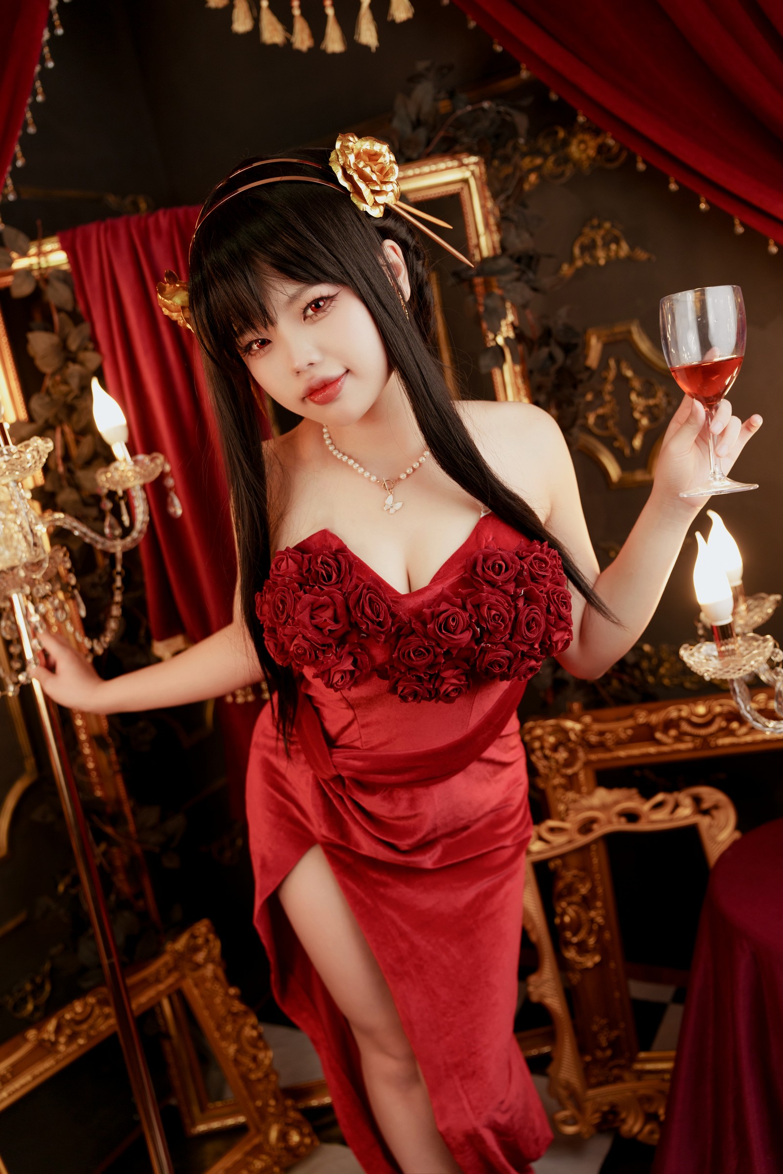 小瑶幺幺 醉酒约尔 Cosplay 写真集【44P｜437MB】插图7