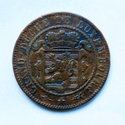 Luxemburgo - 10 centimes 1870 - Va por ti, 10 pfennig 10-centimes-1870-a