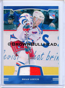 2002-03 BAP First Edition Jerseys #FE-003 [Brian Leetch] [New York Rangers] [~100] [swatch=white red