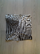 18 Short Mini Skirt - Brown-White print (1)