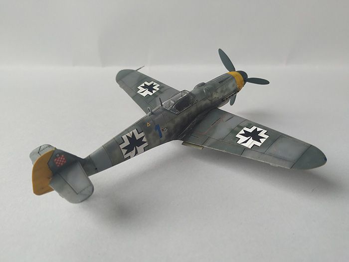 Bf-109G 2.Lj. AZ model i Revell 1/72 Pt.II IMG-20201024-123026