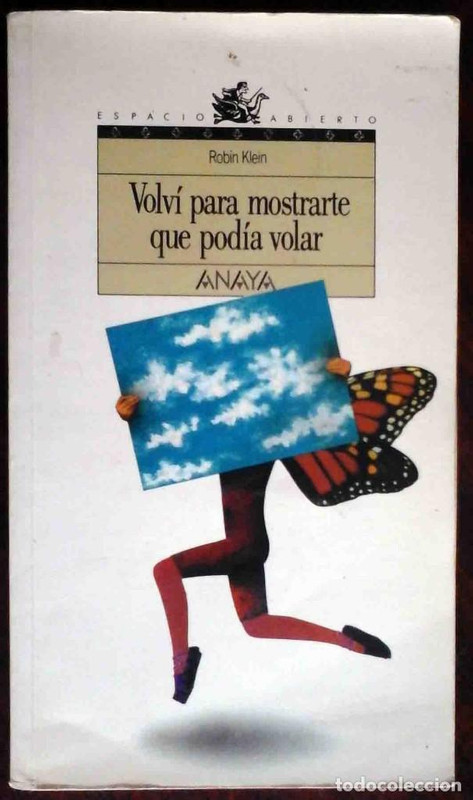 front - Volví para mostrarte que podía volar - Robin Klein (Audiolibro Voz Humana)