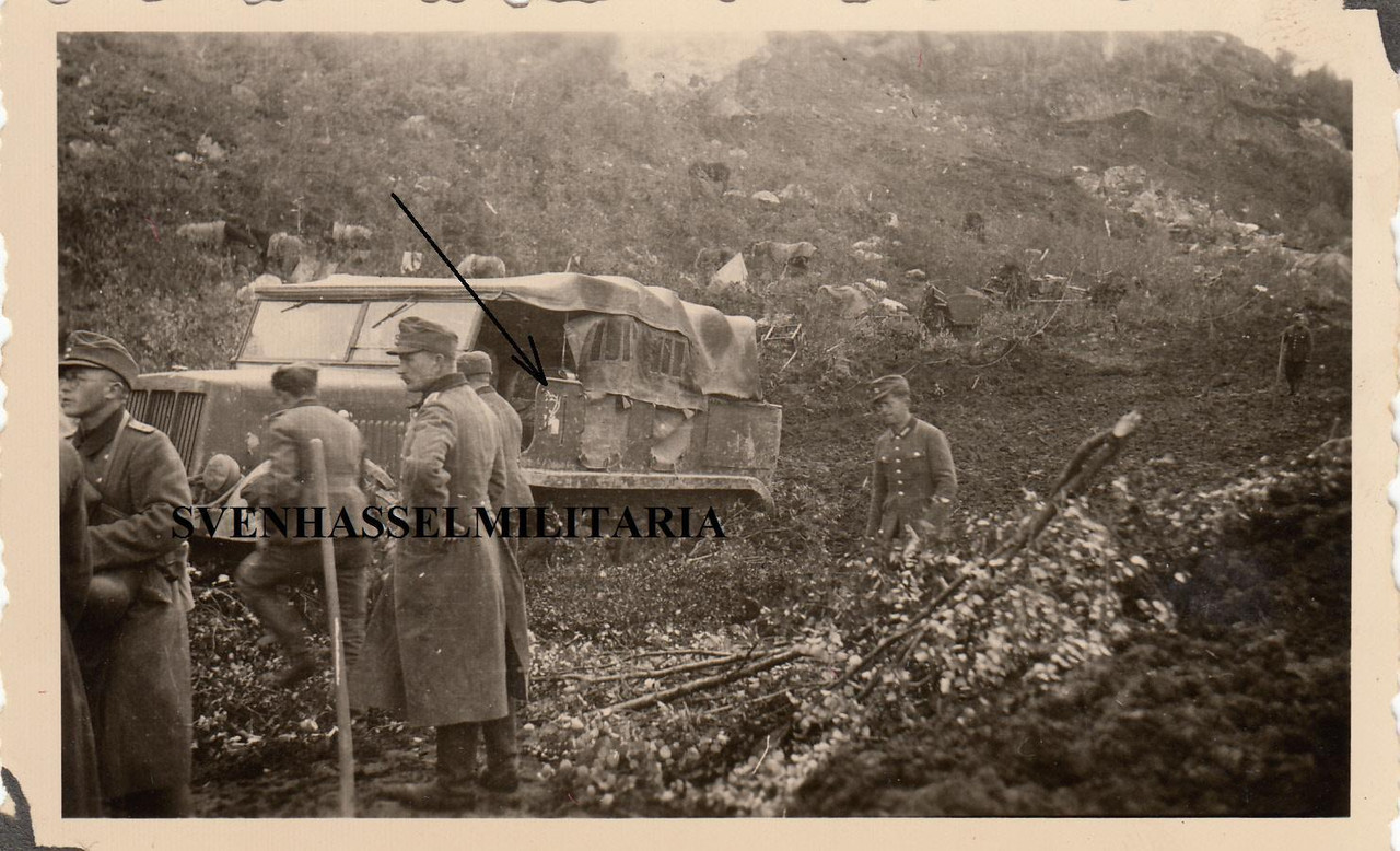 Gebirgskorps Norwegen Gebirgsjäger Halbkette Sd.